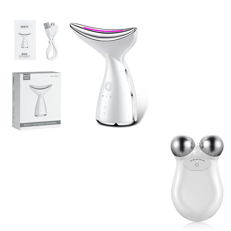 EMS Microcurrent Neck Face Beauty Device With 3 Colors LED Photon Therapy Skin Tighten Reduce Double Chin Face Lifting Devices EMS Microcurrent Neck Face Beauty Device With 3 Colors LED Photon Therapy Skin Tighten Reduce Double Chin Face Lifting Devices